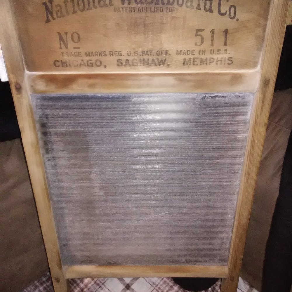 Vintage washboard